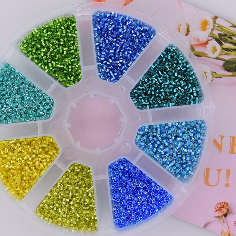 50g Miyuki Silverline Glass Se - Jewelry Making Japan recensione e prezzo