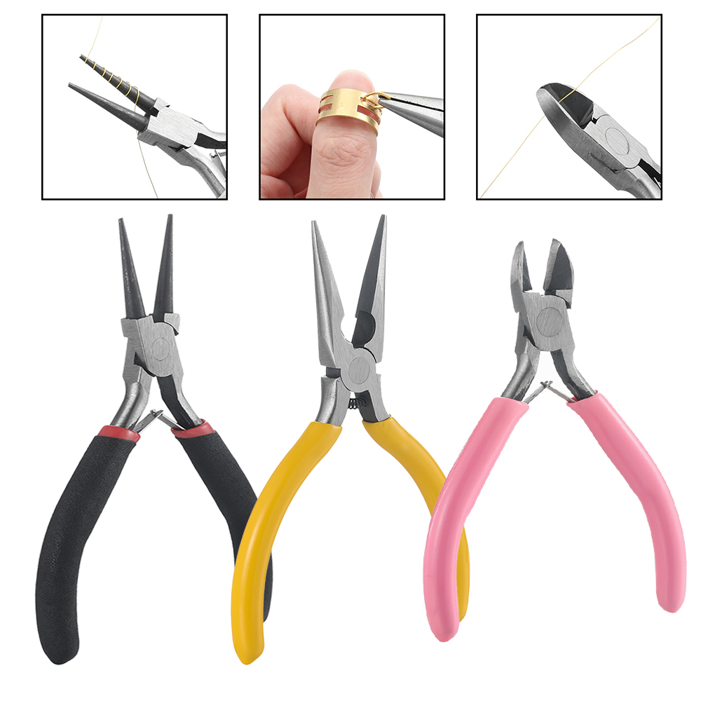 3pcs/Set 3 Styles Jewelry Plie - Jewelry Making Pliers recensione e prezzo