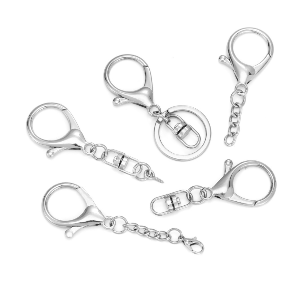 10Pcs Silver Color Large Lobst - Lobster Clasp Silver recensione e prezzo