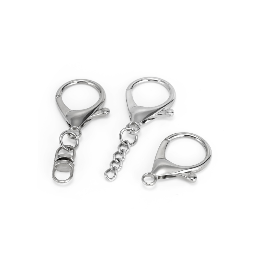 10Pcs Silver Color Large Lobst - Lobster Clasp Silver recensione e prezzo