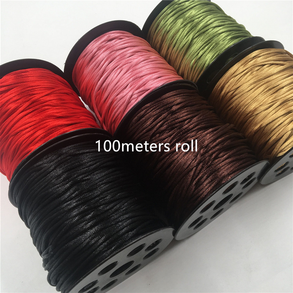 2mm 10-225meters/roll Chinese  - Knotting Cord Silk recensione e prezzo