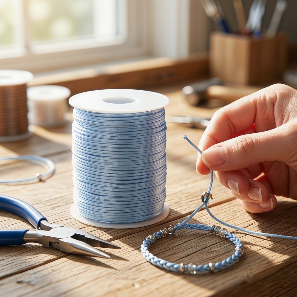 100m Craft String 1.5mm Satin  - Knotting Cord Silk recensione e prezzo